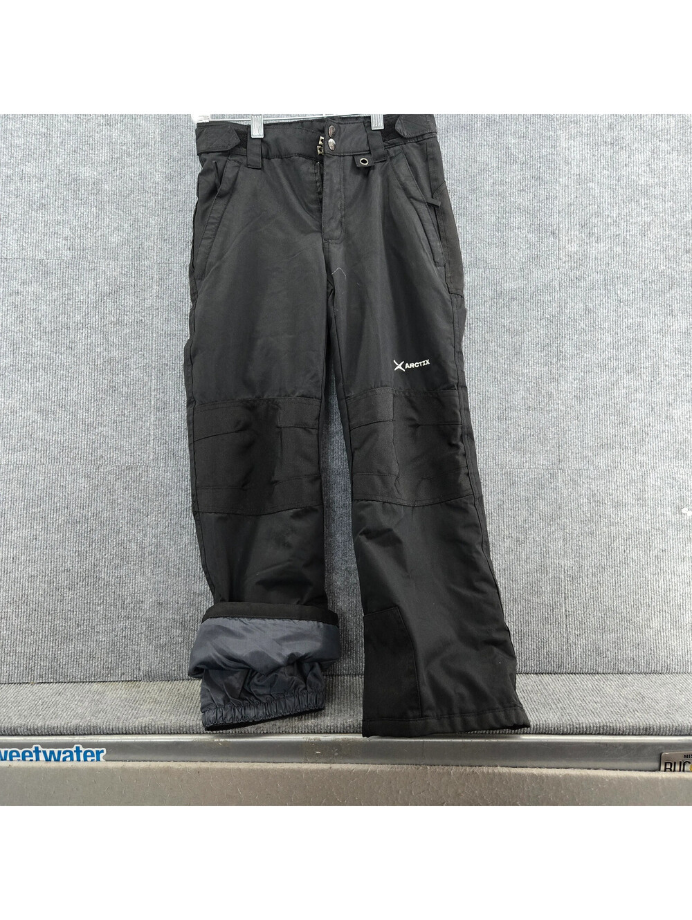 Arctix Womens Insulated Ski Snow Pants Black M 5K Adjustable Waist